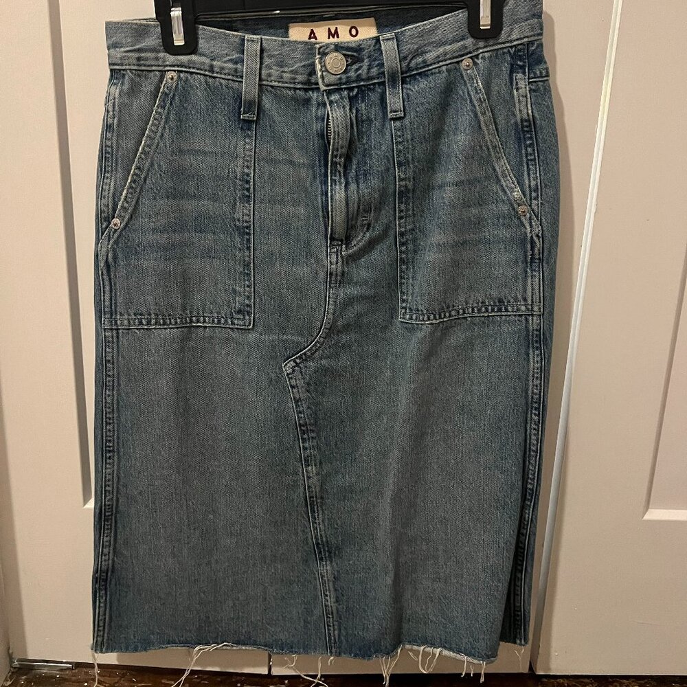 AMO denim skirt